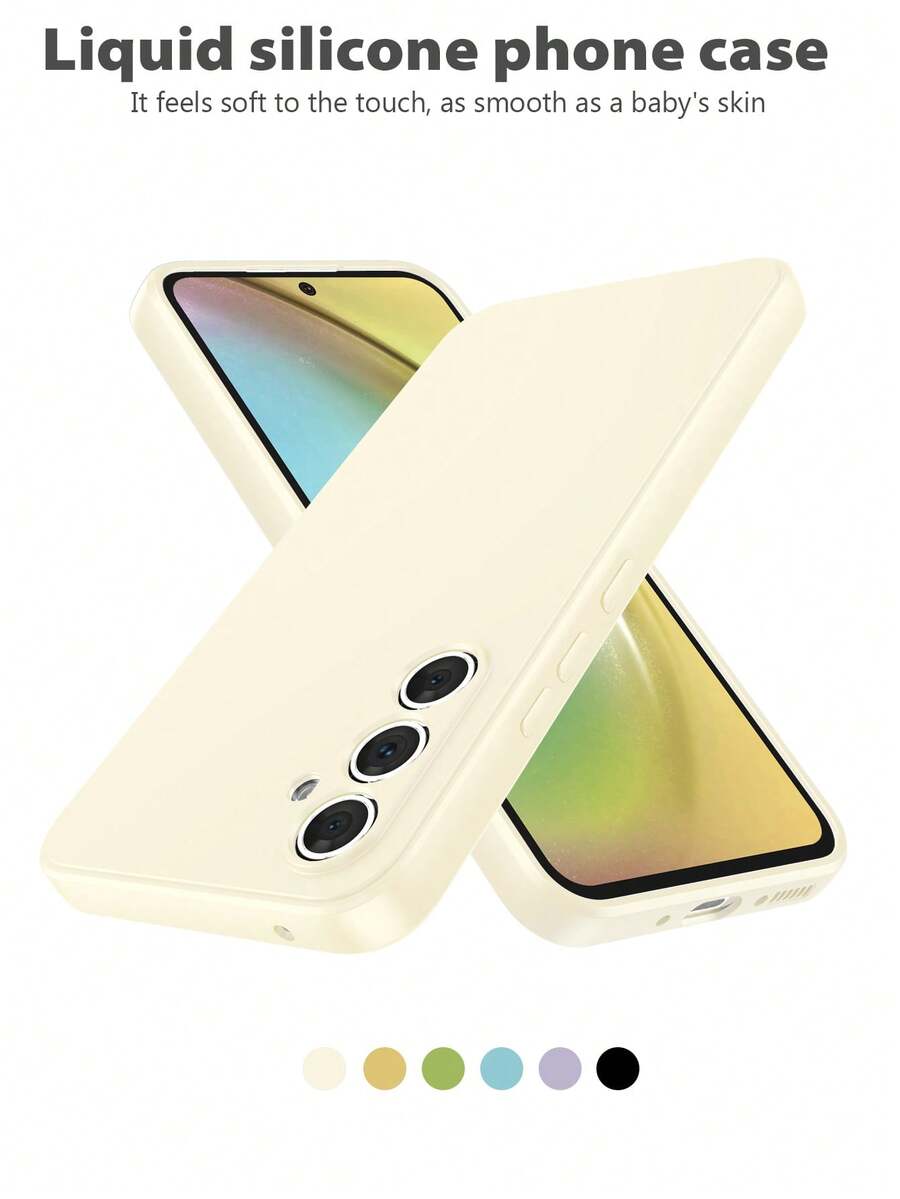 加厚防震手机壳，恢复手机手感/纤薄/加厚内壳/兼容苹果 16/15/14/13/12/11/Pro Max/7/8/XS Max/ 兼容三星 Galaxy S25/24/23/22/24/20/A01234567/ 兼容红米 Note 9/10/11/12/13/14 Pro/ 兼容荣耀 70/90/200 Pro/ 兼容荣耀 X5/6/7/8/9 AB 系列手机壳，国际版，非国内版 - 白色 - 查看 1