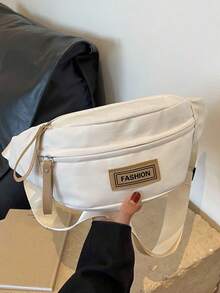 Chest Bag Men's Fashion Satchel Student Commuter General Backpack New Fanny Pack Women's Casual Crossbody Bag - Multicolor - View 5