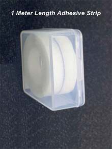 40Pcs Glueless Fake Eyelashes Self Adhesive Strip, No Glue Needed, DIY Black Strips, Waterproof, Reusable & Lasting Stickiness, Lash Extension Tools, Self Adhesive Lash Strips, Lash Glue Replacement,Glue-Free Eyelash,Makeup Tools, Glue Strips False Eyelashes - Multicolor - View 11