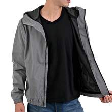 Chamarra Reflejante Repelente     Casual - Gris - Ver 5
