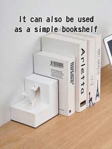 1 علبة مناديل نسيج مبتكرة عالية الجودة ذات شكل مثير للإعجاب على هيئة حرف L، لائق لغرف الجلوس والمطبخ والأعياد والمنزل والمكتب