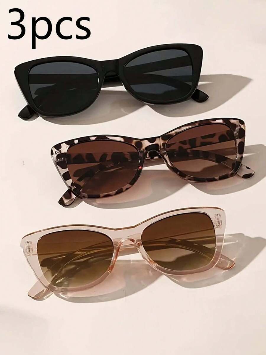 3pcs/1pc Fashion Square Girl Accessories - And Versatile, Suitable For Beach And Party Fashion Matching - Multicolor - View 1