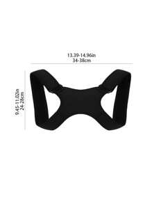 1pc Adjustable Shoulder Back Support Strap Belt S