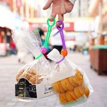 3/6/10 pezzi Fermagli per borse, Clip di chiusura riutilizzabili multifunzionali per la conservazione degli alimenti, borse a prova di umidità e polvere e per la conservazione degli spuntino, accessori per l'organizzazione della cucina