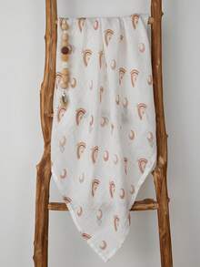 GLLQUEN BABY Receiving Blanket 3 Packs, Boy Cotton Muslin Swaddle Blankets Girl Newborn Squares Breathable & Soft Thin Baby Blankets Cloths Double Absorbent Infant Swaddling Wrap, For Mouth And Hands, Oeko-Tex Certificated