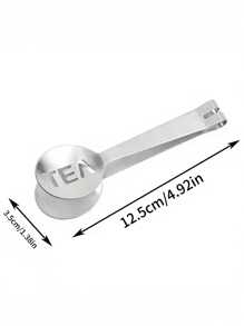 1pc/2pcs Stainless Steel Tea Bag Clip, Tea Clip, Tea Ceremony Tweezers, Chinese Medicine Tea Cup Clip, Medicine Packaging Clip, Drain Clip