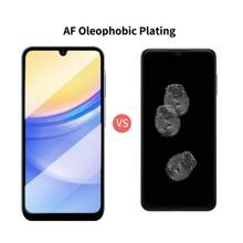 3 stuks ultraheldere geharde glazen schermbeschermer + 2 stuks cameralensbeschermer compatibel met Samsung Galaxy A04, A04s, A05, A05s, A12 4G, A13 4G, A15, A23 5G - hoge definitie, anti-vingerafdruk, krasbestendig, bubbelvrije installatie, compatibel met Face ID, geschikt voor telefoonhoesje, eenvoudige installatie