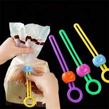 3/6/10 pezzi Fermagli per borse, Clip di chiusura riutilizzabili multifunzionali per la conservazione degli alimenti, borse a prova di umidità e polvere e per la conservazione degli spuntino, accessori per l'organizzazione della cucina