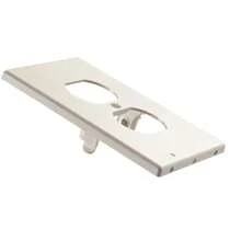 Outlet Cover With Built-In LED Night Light - 2 Styles - Duplex (Rounded) - View 7