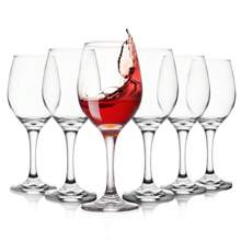 7 pièces 1900 ml Set de carafe à vin rouge classique à gros ventre, carafe oblique avec 6 verres à pied, élément essentiel pour les dîners dans un design moderne sophistiqué. 6 pièces Verres à vin ménagers convenant pour le vin rouge et le whisky, idéal pour offrir en cadeau