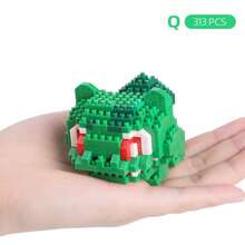 pokemon Small Particle Creative Building Blocks, Suitable For Bedroom Decor, Desktop Ornament, Planter, Birthday Gift, New Year's Gift, Gift For Women/Girlfriend, Study/Office Desk Accessory, Gift For College Students