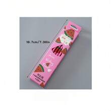 12pcs- Creative Box Fruit Pencil Cute Learning Stationery Gift Prize Drawing Pen Cartoon Student Practice Pen - Multicolor - View 9