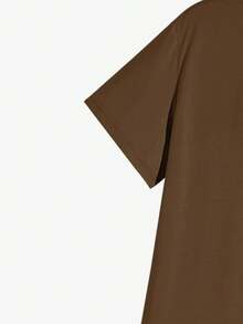 Lonblece 3pcs Unisex Round Neck T-Shirt With Racing Element Heat Transfer Print, Casual & Comfortable - Multicolor - View 5