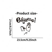 1 pieza, Pegatina para asiento de inodoro con diseño de personaje de dibujos animados