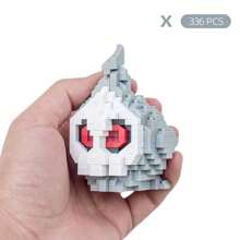 pokemon Small Particle Creative Building Blocks, Suitable For Bedroom Decor, Desktop Ornament, Planter, Birthday Gift, New Year's Gift, Gift For Women/Girlfriend, Study/Office Desk Accessory, Gift For College Students