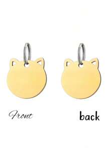 Customizable Pet Tags For Cats, Dogs & Collars, Engraved Cat Tags, Fish-Shaped Cat Tags, Funny Cat Tags, Cat Address Tags, Personalized Key Chains