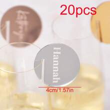 2/10/20/50/100 Pcs Custom Wine Charm With Names, Wedding Name Place Card Ideas Glass Marker Wine Charm Wedding Drink Tags Cocktail Champagne Charms Drink Label Glass Charm Place Setting, Multi-Functional, Durable, Ornamental, Reusable, Exquisite, Stylish, High-Quality, Colorful, Modern, Custom, Personalized, Unique, Home, Garden, Office, For Anniversaries, For Valentine's Day, For Mother's Day, For Birthdays, For Father's Day, For Graduation, For Weddings, For Housewarming,Vacay Vibes,Graphic Print