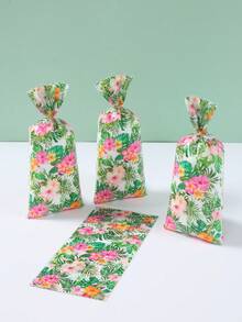 25/50/100 chiếc Túi Quà Tặng Kiểu Hawaii Có Dây Xoắn, Túi Quà Tặng Họa Tiết Hoa Lá Cọ Hawaii Thích Hợp Cho Sinh Nhật, Tiệc Mừng Em Bé, Trang Trí Sự Kiện Gia Đình, Túi Quà Tặng Chủ Đề Hawaii, Trang Trí Bàn Quà, Túi Quà Tặng Mùa Hè, Túi Quà Tặng Cao Cấp, Quà Tặng Tiệc Tặng - hoa hawaii - Xem 6