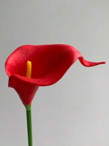 8 stuks witte kunstmatige calla lelies, zijden nepbloemen (32 cm) voor Moederdag, Pasen, huis, keuken, bruiloftsdecoraties, nieuwjaar, lente, kamerdecoratie, tuindecoratie, buitenplanten, tuinieren, nepbloemen