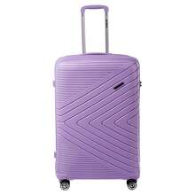 Iguana Cantabria II 97L Hards 4 Wheeled Suitcase (Lavender) - Lilac Purple - View 1