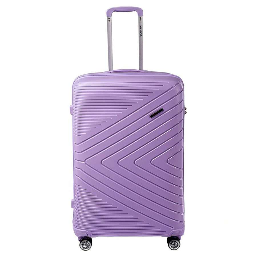 Iguana Cantabria II 97L Hards 4 Wheeled Suitcase (Lavender) - Lilac Purple - View 1
