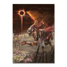 1pc/3PCS Wall Arts Posters Game Vintage Classic Game Dark Souls Posters And Prints Vinatge HD Decorative Canvas Painting Wall Art Pictures Living Room Home Decoration, Canvas Art, Frameless/ With A Frame ,Wall Art With Frame