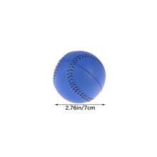 High-Quality Handmade Baseball, PVC Shell Rubber Lining Soft Baseball Softball Safety Training Practice Bat