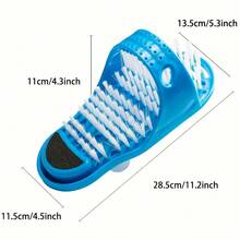 1pc Hypoallergenic Silicone Foot Scrubber & Massager With Suction Cup - Alcohol-Free, Manual Operation, Suitable For Shower Floor, Effectively Removes Dead Skin, Shower Floor Foot Cleaner Bathroom Decor Fall Decor Back To School - Multicolor - View 2