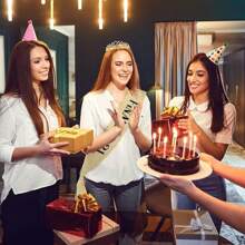 21st Birthday Sash & Rhinestone Tiara Set, 21st Year Old Birthday Gifts For Her Party Supplies Decorations For Women (Glitter Silver&Glitter Golden&Glitter Rose Golden)