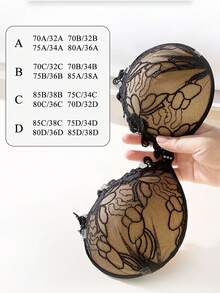 隐形蕾丝提升文胸贴纸，露背无肩带粘性聚拢文胸，女士内衣配件粘性文胸，无肩带粘性文胸，露背文胸，隐形文胸，硅胶女士聚拢文胸 - 彩色 - 查看 5