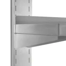 Futchoy Estanterías de cocina montadas en la pared - Plateado - Ver 8