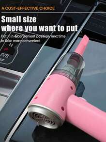 Wireless Vacuum Cleaner Powerful Handheld Mini Vacuum Cleaner 3-In-1 Low Noise Air Buster With Multi-Nozzles Rechargeable Air Duster Home Cleaning Kit Car Detailing Vacuum For Car, Home, Office, Pet, Keyboard