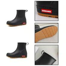 Wellington Rain Boots Waterproof Ankle Wellies Men Women Outdoor Shoes Size 5-9 - UK 7/EU 41 - View 7