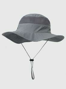 1 件儿童透气网眼太阳帽，夏季户外防紫外线渔夫帽 - 兒童帽 - 查看 27