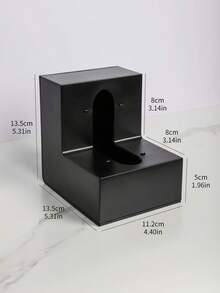 1 علبة مناديل نسيج مبتكرة عالية الجودة ذات شكل مثير للإعجاب على هيئة حرف L، لائق لغرف الجلوس والمطبخ والأعياد والمنزل والمكتب