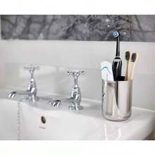 Joseph Joseph Easystore Luxe Stainless Steel Toothbrush Caddy - 1 - 查看 2
