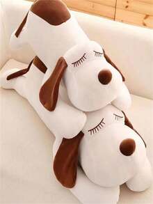 1 件可爱柔软毛绒抱抱狗枕头、装饰垫、睡眠伴侣，适合作为送给女朋友、青少年、生日、圣诞节、感恩节的礼物 - 彩色 - 查看 5