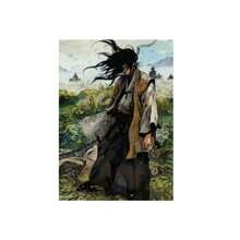 1/3 piezas Carteles de arte de pared de anime japonés vintage, manga Miyamoto Musashi Vagabond Bushido Warrior, impresiones de pintura de canvas, decoración del hogar, marco opcional