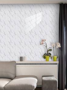 10 pegatinas adhesivas de vinilo de Salpicadero de PVC de mármol artificial autoadhesivo, pegatinas de pared autoadhesivas de corte DIY, resistentes al calor para salpicaderos de azulejos en paredes de baño y cocina, cocina, chimenea, lavadero, paredes de caravana, a prueba de agua, también para sala de estar, dormitorio y pared posterior de TV (5.9/7.87/11.8/15.7/11.4 X 22.4 pulgadas)