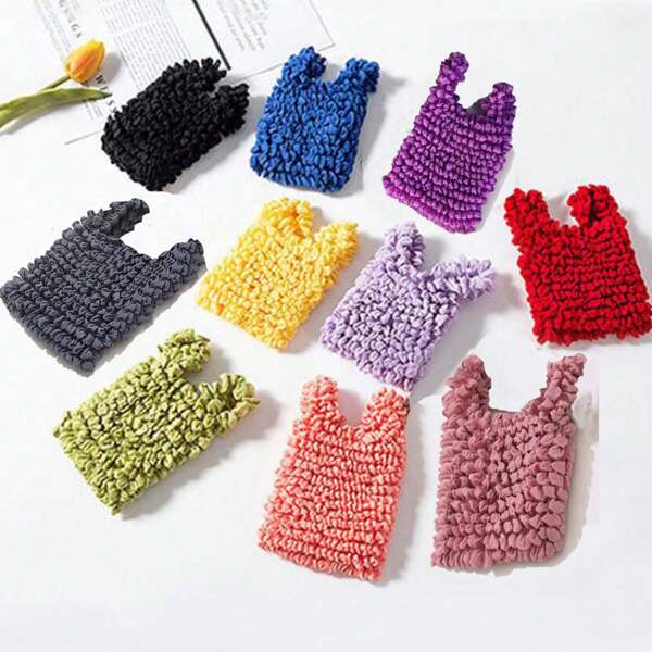 1 New Magic Bag, Expandable Bag, Pleated Bag, Women's Bag, Popular Internet Item, Large Capacity Multi-Purpose Bubble Bag