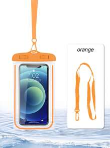 4 Stück/1 Stück IPX8 wasserdichte nachtleuchtende wasserdichte Handytasche, PVC berührungsempfindliches Gehäuse, Strandtasche zum Schwimmen und Tauchen, klare Sicht, auslaufsicheres Design, kompatibel mit iPhone 16 15 14 13 12 E Pro Max Galaxy S24 S23 S22 und alle Smartphone Modelle, ideal für Outdoor-Reisen, Strände und Wasserparks