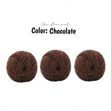 3 Skeins 100% Acrylic Softer Yarn Total 75 Grams 4ply Blended Milk Cotton Like Yarn For Hand Knitting DIY Projects