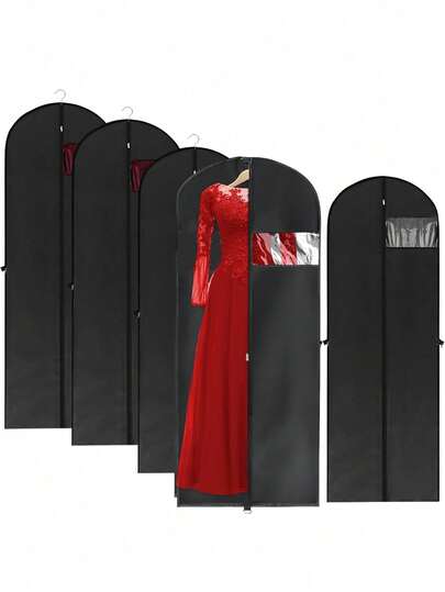 Bolsa para guarda-roupas de 70'', capa protetora contra poeira para casamento, bolsa protetora dobrável para ternos, usada para guardar vestidos, ternos, jaquetas e roupas de dança, mais adequada para guardar roupas