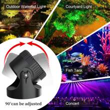 Solar Teichleuchten Unterwasser, 3-in-1 RGB farbwechselnde Unterwasser-Teichleuchten, wasserdichte LED Landschaftsbeleuchtung für Fischteich Garten Hof Pool Wasserfall Dekoration (RGB)