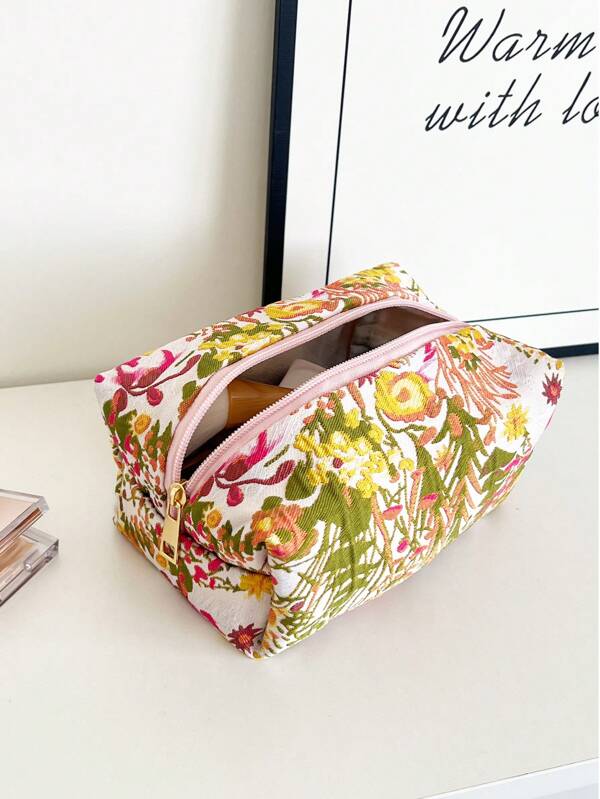 Makeup Bag,Portable Cosmetic Bags For Women,Coin Purse Lipstick Cosmetic Accessories Organizer,Travel Kit Storage Pouch,Makeup Bag For Sanitary Towel,Travel Bag For Women,Travel Washroom Bag