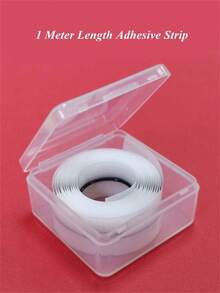 40Pcs Glueless Fake Eyelashes Self Adhesive Strip, No Glue Needed, DIY Black Strips, Waterproof, Reusable & Lasting Stickiness, Lash Extension Tools, Self Adhesive Lash Strips, Lash Glue Replacement,Glue-Free Eyelash,Makeup Tools, Glue Strips False Eyelashes - Multicolor - View 9