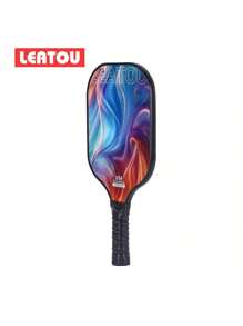 Set da pickleball LEATOU, 2 racchette in fibra di carbonio, 4 palline, 2 asciugamani con borsa da trasporto, approvato USAPA, superficie in fiberglass antifrizone, set di racchette da pickleball per uomini e donne