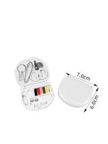 Portable Mini Sewing Box Small Sewing Kit Multi-Function Sewing Tool Set - Perfect Gift For Beginner Sewers: Sewing Kit - Foldable, DIY Sewing Supplies And Accessories, Designed For Travelers And Emergency Clothing Repairs! Mini Sewing Kit New Home Minimalist Style Portable Small Sewing Box Sewing Tool Set DIY - Multicolor - View 9