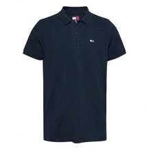 Tommy Hilfiger TJM SLIM PLACKET POL - Dark Blue - View 2