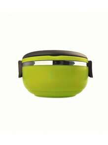 1pc Large Capacity Insulated Detachable Compartment Thermal Lunch Box, Fashionable High-End Portable Multi-Function Bento Box, Suitable For Office Workers, Students, Outdoor Picnics, Home Dining,School Supplies